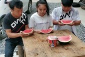 吃瓜比赛搞笑视频